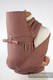 Nosidełko dla dzieci MEI-TAI TODDLER, bawełna, splot diamentowy, z kapturkiem, Brązowy Diament #babywearing