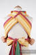 Nosidełko dla dzieci MEI-TAI Toddler, bambus / bawełna skośno-krzyżowa z kapturkiem,Wiosna #babywearing