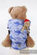 Doll Carrier made of woven fabric, 100% cotton  - BLUE TWOROOS #babywearing