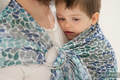 Bandolera de anillas, tejido Jacquard (100% algodón) - COLORS OF HEAVEN - long 2.1m #babywearing