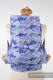 Nosidełko dla dzieci MEI-TAI MINI z kapturkiem, bawełna, splot żakardowy, 100% bawełna, NIEBIESKI KANGUR #babywearing