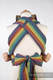 Nosidełko dla dzieci MEI-TAI Toddler, bambus / bawełna skośno-krzyżowa z kapturkiem,Tangata #babywearing