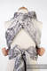 Mei Tai carrier Toddler with hood/ jacquard twill / 100% cotton / POSEIDON (with Poseidon on the panel) #babywearing