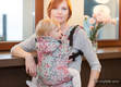 Ergonomic Carrier, Baby Size, jacquard weave 100% cotton - COLORS OF FRIENDSHIP - Second Generation #babywearing