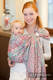 Ringsling, Jacquard Weave (100% cotton) - with gathered shoulder - COLORS OF FRIENDSHIP - long 2.1m (grade B) #babywearing