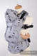 Ergonomic Carrier, Baby Size, jacquard weave 100% cotton - CRAZY CATS - Second Generation #babywearing