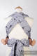 Mei Tai carrier Mini with hood/ jacquard twill / 100% cotton / CRAZY CATS #babywearing