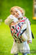 Puppentragehilfe, hergestellt vom gewebten Stoff (100% Baumwolle) - QUEEN OF HEARTS (grad B) #babywearing