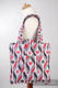 Shoulder bag made of wrap fabric (100% cotton) - QUEEN OF HEARTS- standard size 37cmx37cm #babywearing