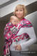 Żakardowa chusta do noszenia dzieci, bawełna - BICIE SERCA - ABIGAIL  - rozmiar XS #babywearing
