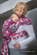 Żakardowa chusta do noszenia dzieci, bawełna - BICIE SERCA - ABIGAIL  - rozmiar S #babywearing