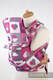 Mei Tai carrier Mini with hood/ jacquard twill / 100% cotton /  HEARTBEAT - ABIGAIL (grade B) #babywearing
