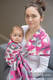 Żakardowa chusta kółkowa do noszenia dzieci, bawełna - BICIE SERCA - ABIGAIL - long 2.1m (drugi gatunek) #babywearing