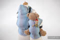 Puppentragehilfe, hergestellt vom gewebten Stoff (100% Baumwolle) - LITTLE LOVE BREEZE #babywearing