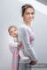 Żakardowa chusta kółkowa do noszenia dzieci, 100% bawełna - LITTLELOVE - MGIEŁKA - long 2.1m #babywearing