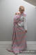 Baby Wrap, Jacquard Weave (100% cotton) - LITTLE LOVE - HAZE - size XL #babywearing