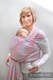 Baby Wrap, Jacquard Weave (100% cotton) - LITTLE LOVE - HAZE - size M (grade B) #babywearing