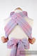 Mei Tai carrier Toddler with hood/ jacquard twill / 100% cotton /  LITTLE LOVE - HAZE #babywearing