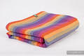 Baby Sling, Broken Twill Weave (bamboo + cotton) - Sunset Rainbow - size XS (grade B) #babywearing