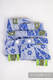 Drool Pads & Reach Straps Set, (60% cotton, 40% polyester) - DRAGONFLY WHITE & BLUE #babywearing