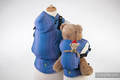 Doll Carrier made of woven fabric (100% cotton) - LITTLE LOVE - OCEAN (grade B) #babywearing