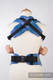 Ergonomic Carrier, Baby Size, jacquard weave 100% cotton - LITTLE LOVE OCEAN, Second Generation #babywearing