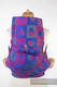 Mei Tai carrier Mini with hood/ jacquard twill / 100% cotton /  HEARTBEAT - CHLOE #babywearing