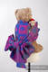 Żakardowa chusta dla lalek, 100% bawełna - BICIE SERCA - CHLOE (drugi gatunek) #babywearing