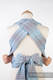 Mei Tai carrier Mini with hood/ jacquard twill / 100% cotton /  LITTLE LOVE - BREEZE #babywearing
