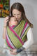 Baby Sling, Broken Twill Weave - Lime & Khaki - size L (grade B) #babywearing