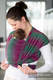 Baby Wrap, Jacquard Weave (100% cotton) - LITTLE LOVE - ORCHID - size XL #babywearing