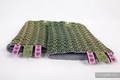 Drool Pads & Reach Straps Set, (60% cotton, 40% polyester) - LITTLE LOVE - LEMON TREE #babywearing