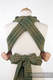 Mei Tai carrier Mini with hood/ jacquard twill / 100% cotton /  LITTLE LOVE - LEMON TREE #babywearing
