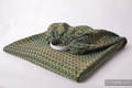 RingSling, Jacquardwebung (100% Baumwolle), Raffung an den Ringen - LITTLE LOVE LEMON TREE - long 2.1m #babywearing