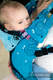 Nosidełko Ergonomiczne z tkaniny żakardowej 100% bawełna , Toddler Size, BŁĘKITNA KSIĘŻNICZKA #babywearing
