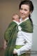 RingSling, Jacquardwebung (100% Baumwolle), Raffung an den Ringen - LITTLE LOVE LEMON TREE - long 2.1m #babywearing
