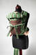 Nosidełko dla dzieci MEI-TAI, bawełna	skośno-krzyżowa, z kapturkiem #babywearing
