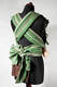 Nosidełko dla dzieci MEI-TAI, bawełna	skośno-krzyżowa, z kapturkiem #babywearing