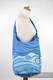 Hobo Bag made of woven fabric (100% cotton) - BLUE WAVES 2.0 #babywearing