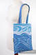 Shopping bag made of wrap fabric (100% cotton) - BLUE WAVES 2.0  #babywearing