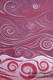 Baby Wrap, Jacquard Weave (100% cotton) - MAROON WAVES - size XL #babywearing