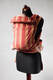 Nosidełko dla dzieci MEI-TAI, bawełna	skośno-krzyżowa, z kapturkiem #babywearing