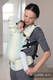 Ergonomic Carrier, Toddler Size, jacquard weave 100% cotton - LITTLE LOVE - GOLDEN TULIP, Second Generation #babywearing