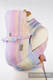 Mei Tai carrier Toddler with hood/ jacquard twill / 60% cotton, 28% Merino wool, 8% silk, 4% cashmere /  LITTLE LOVE - DAZZLE #babywearing