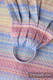 Bandolera de anillas, tejido Jacquard (60% algodón, 28% lana merino, 8% seda, 4% cachemir) - LITTLE LOVE - DAZZLE - long 2.1m #babywearing