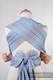 WRAP-TAI carrier Mini with hood/ jacquard twill / 100% cotton / LITTLE LOVE - BREEZE #babywearing