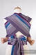 WRAP-TAI carrier Mini, diamond weave - 100% cotton - with hood, NORWEGIAN DIAMOND #babywearing
