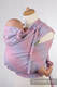 Nosidełko dla dzieci WRAP-TAI MINI, 100% bawełna, splot żakardowy, z kapturkiem, LITTLELOVE - MGIEŁKA #babywearing