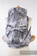 Mei Tai carrier Toddler with hood/ jacquard twill / 100% cotton / GALLEONS BLACK  & WHITE (grade B) #babywearing