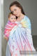 Chusta kółkowa, splot żakardowy, (100% bawełna) - KORONKA TĘCZOWA - standard 1.8m #babywearing